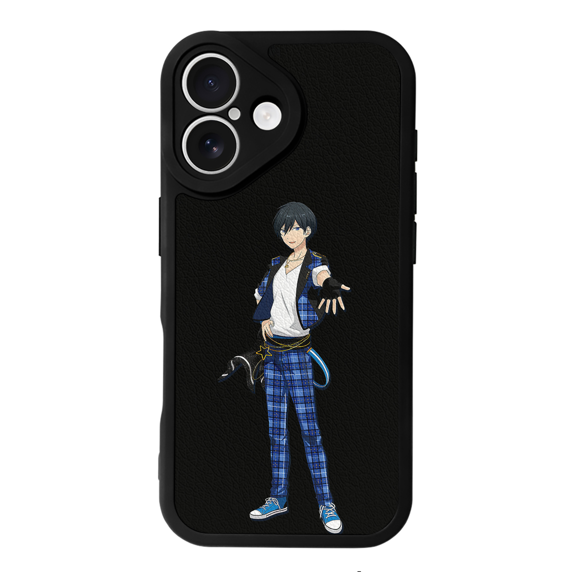 （画像用） あんさんぶるスターズ! Ensemble Stars 【iPhone 16シリーズ対応】シリコンスマホケース（レザー調） 材質：シリコン